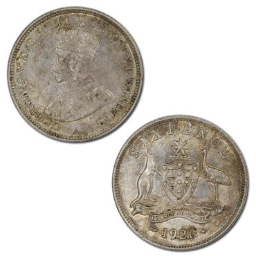 Australia 1926 Sixpence
