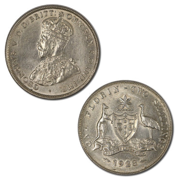 Australia 1928 Florin
