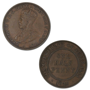 Australia 1929 Halfpenny