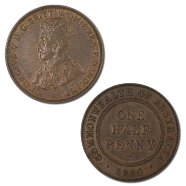 Australia 1930 Halfpenny nUNC