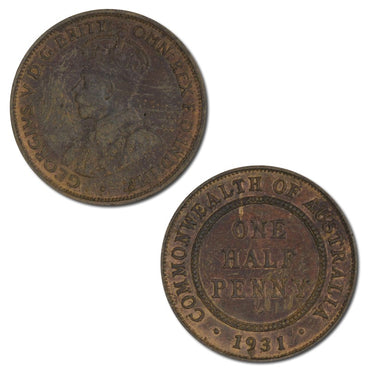 Australia 1931 Halfpenny