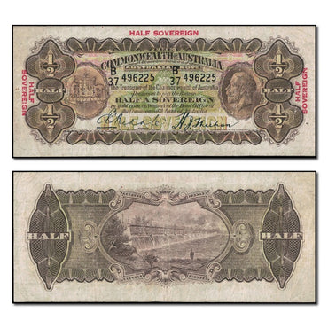 (1933) Riddle/Sheehan Ten Shillings R.8 FINE