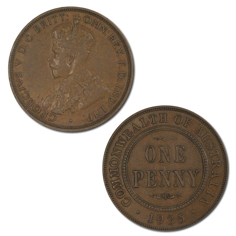 Australia 1935 Melbourne Penny