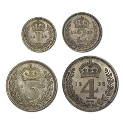 Great Britain 1936 George V Maundy Set