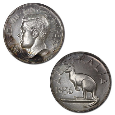 Australia '1936' King Edward VIII Silver Proof Cased