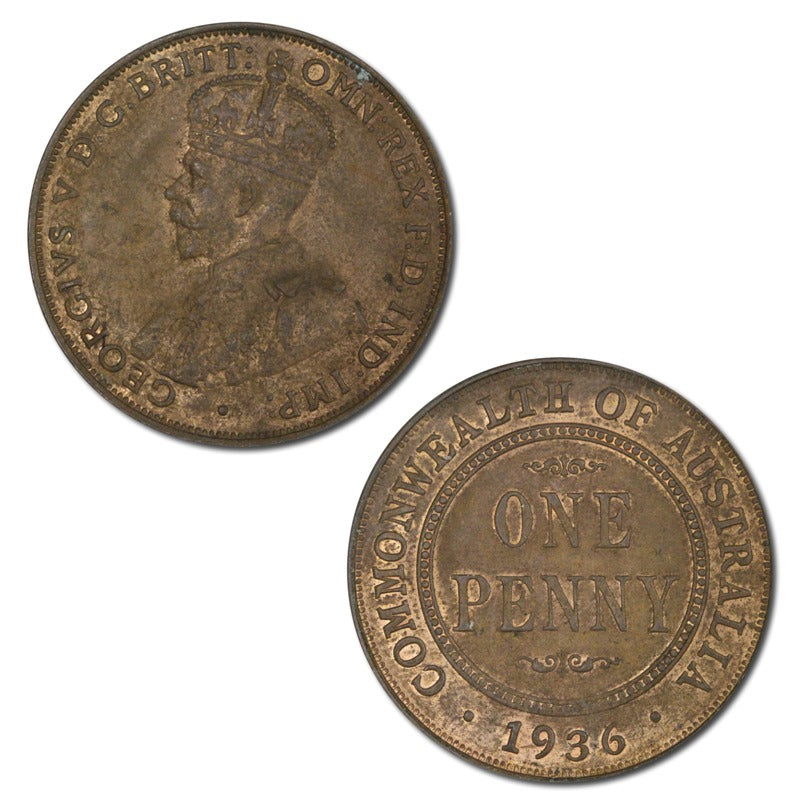 Australia 1938 Melbourne Penny
