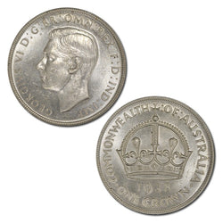 Australia 1938 Silver Crown