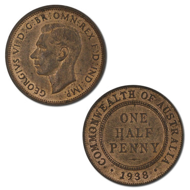 Australia 1938 Halfpenny