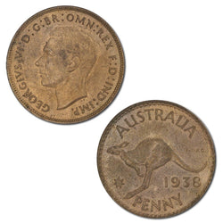 Australia 1938 Melbourne Penny