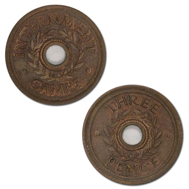 Australia (1939-1945) Internment Camps Threepence Variety