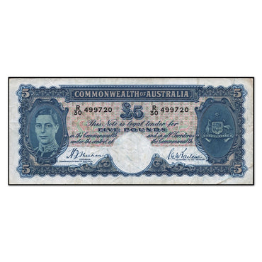 (1939) Five Pounds Sheehan/McFarlane R.45 VF