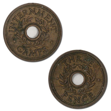 Australia (1939-1945) Internment Camps Threepence Variety