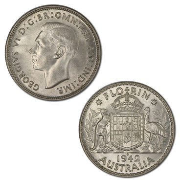Australia 1943 S Florin