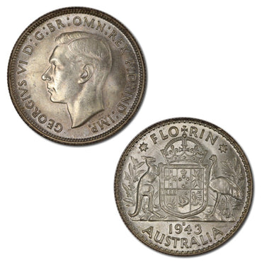 Australia 1943 S Florin