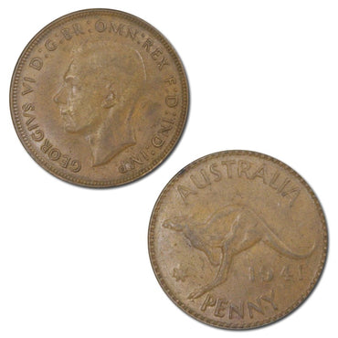 Australia 1944 Y. Perth Penny