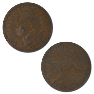 Australia 1944 Y. Perth Penny