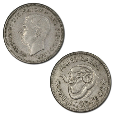 Australia 1946 Perth Shilling