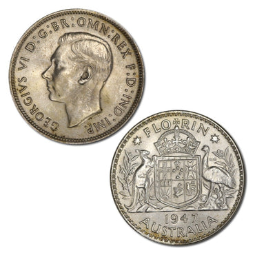 Australia 1947 Florin