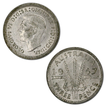 Australia 1947 Threepence