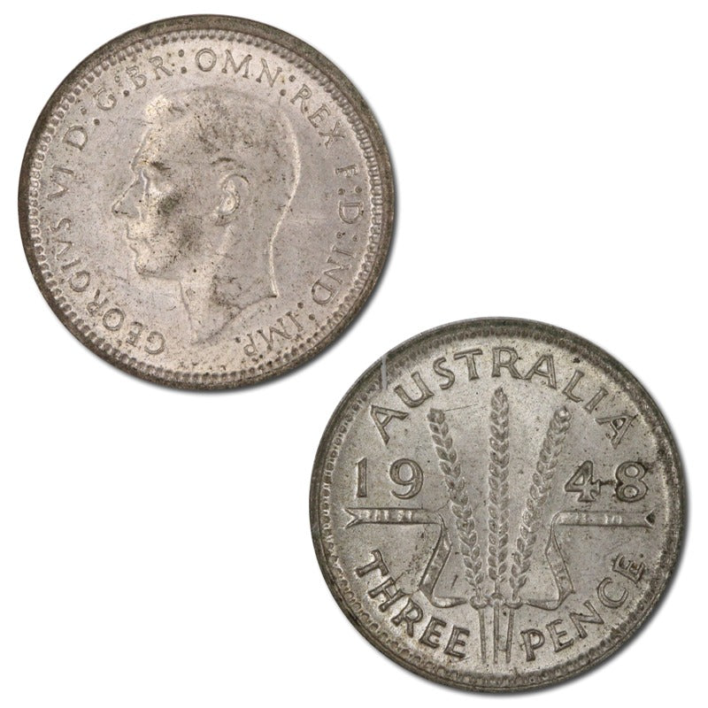Australia 1948 Threepence
