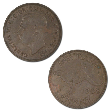 Australia 1948 Y. Perth Penny