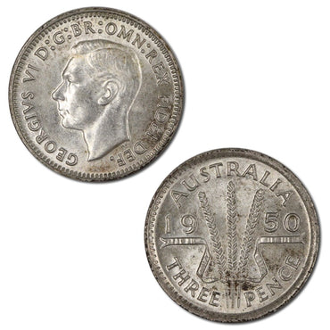 Australia 1950 Threepence