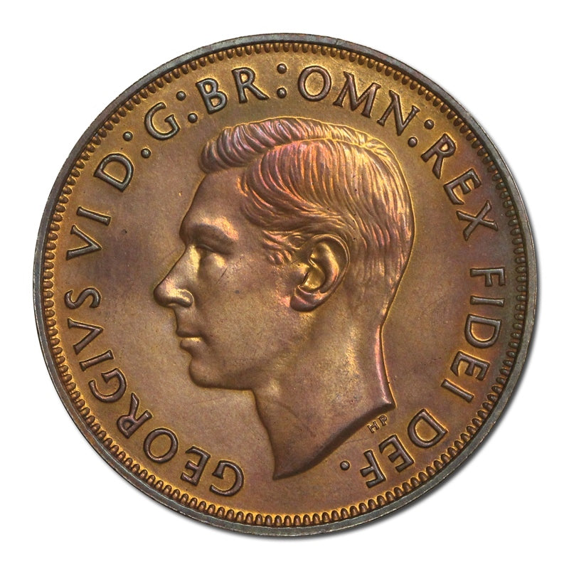 Australia 1952 Perth Mint Proof Halfpenny & Penny Pair