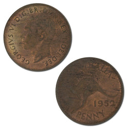 Australia 1952 Melbourne Penny