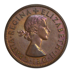 Australia 1953 Perth Mint Proof Halfpenny