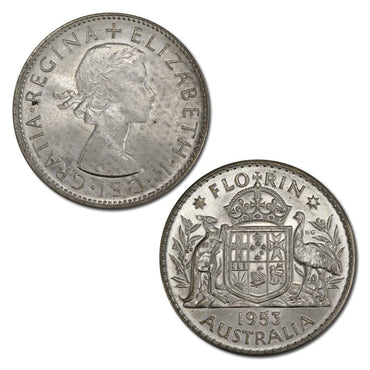 Australia 1953 Florin