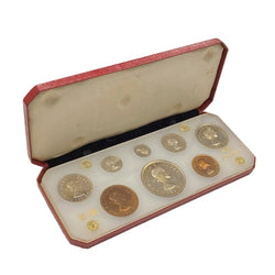 1953 New Zealand 8 Coin Proof Set