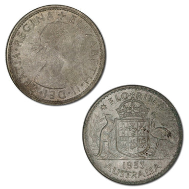 Australia 1953 Florin