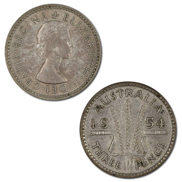 Australia 1954 Threepence