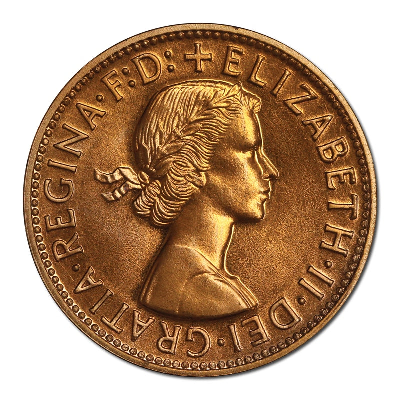 Australia 1955 Perth Mint Proof Penny