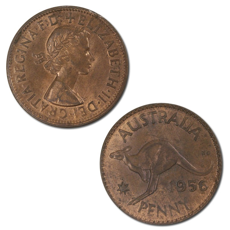 Australia 1956 Melbourne Penny