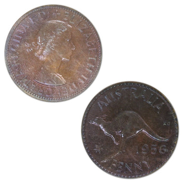 Australia 1956 Melbourne Mint 5 Coin Proof Set