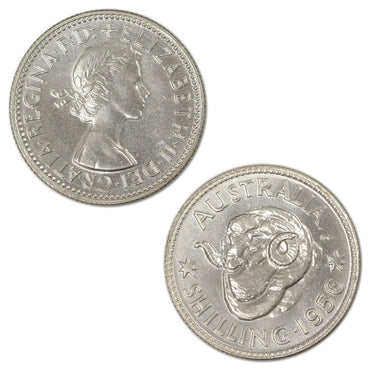 Australia 1956 Melbourne Mint Proof Shilling