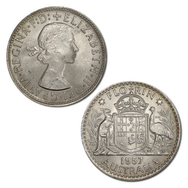 Australia 1957 Florin