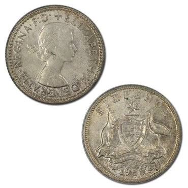 Australia 1960 Sixpence