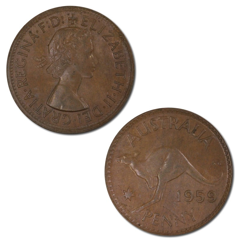 Australia 1959 Melbourne Penny