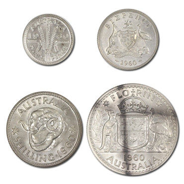 Australia 1960 Melbourne Mint 4 Coin Proof Set