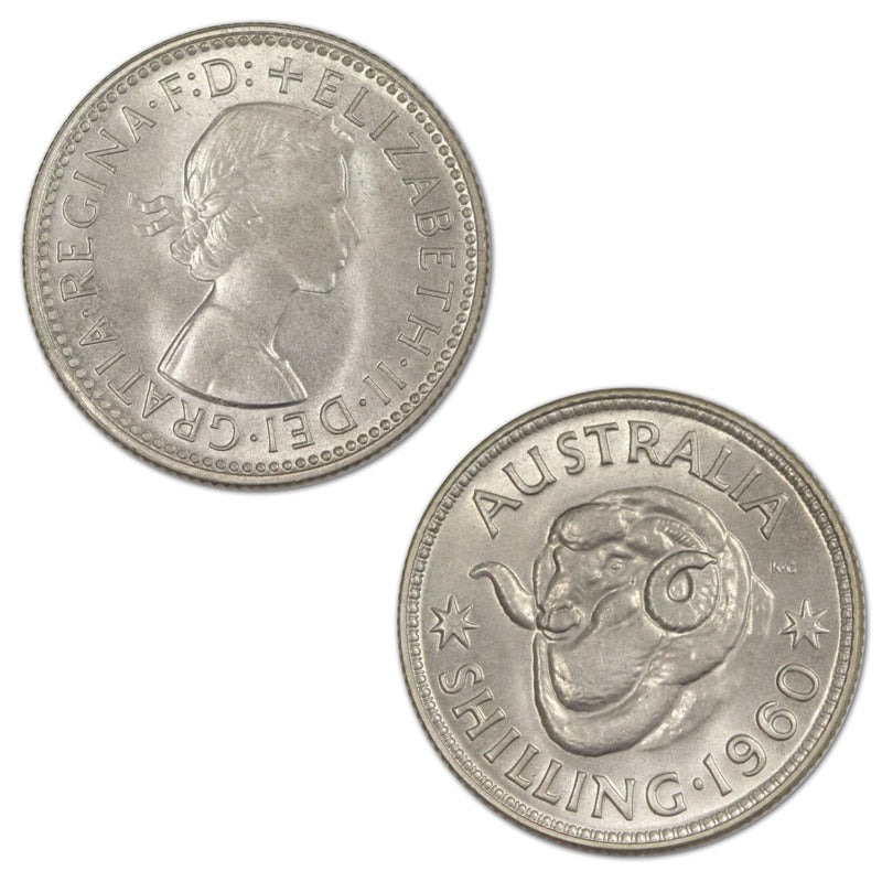 Australia 1960 Melbourne Mint Proof Shilling