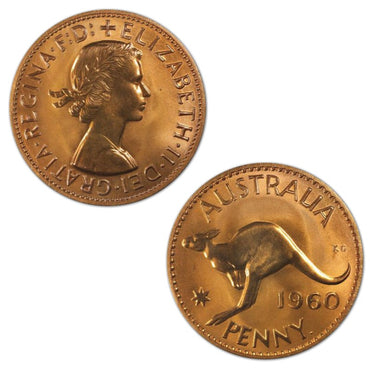 Australia 1960Y. Proof Penny