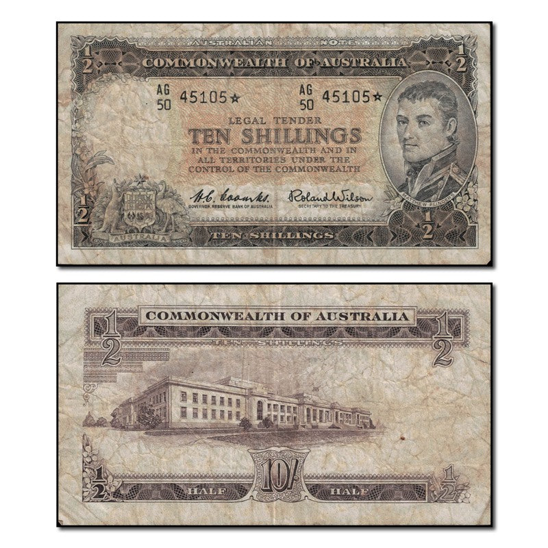 (1961) Coombs/Wilson Ten Shillings R.17s Star Replacement