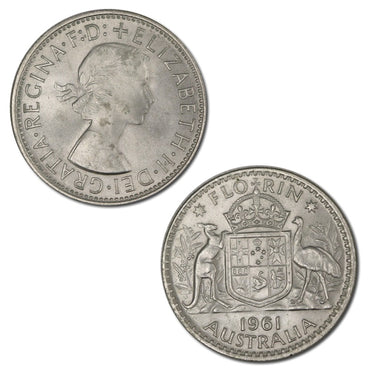 Australia 1961 Silver Florin