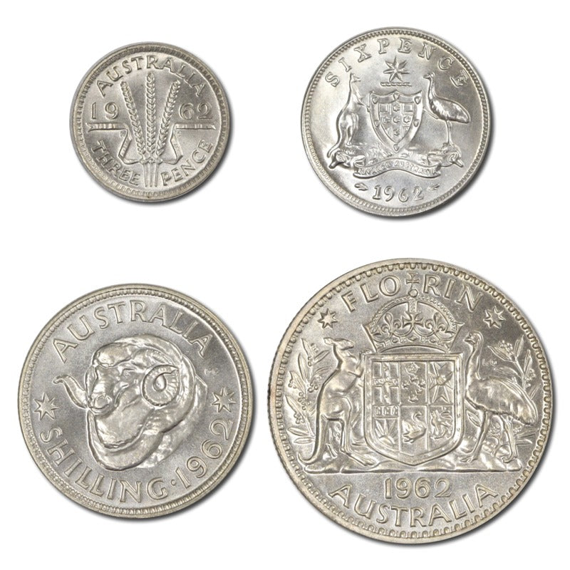 Australia 1962 Melbourne Mint 4 Coin Proof Set