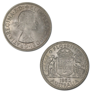 Australia 1962 Silver Florin