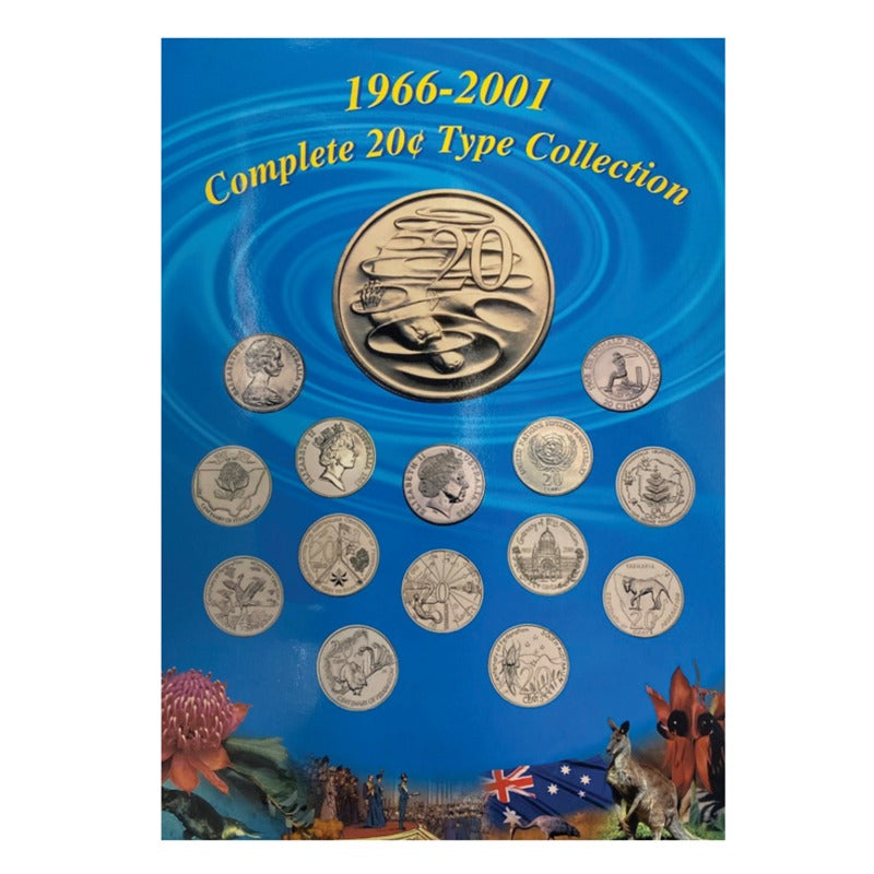 1966 - 2001 20c Coin Collection