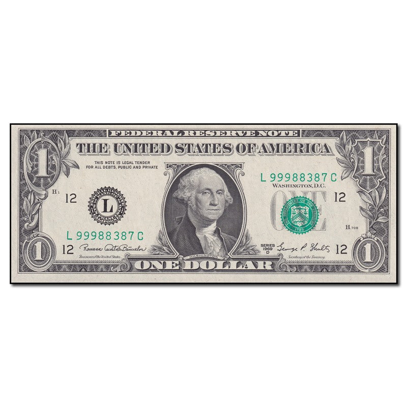 United States of America (USA) 1969 1 Dollar P.449 CFU