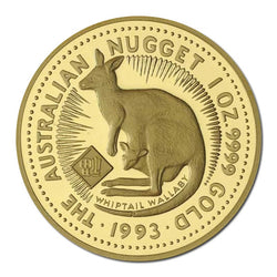 1993 Australian Nugget 5 Coin Gold Proof Set